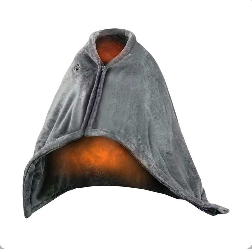 HEATED SHAWL - STAY WARM ANYWHERE